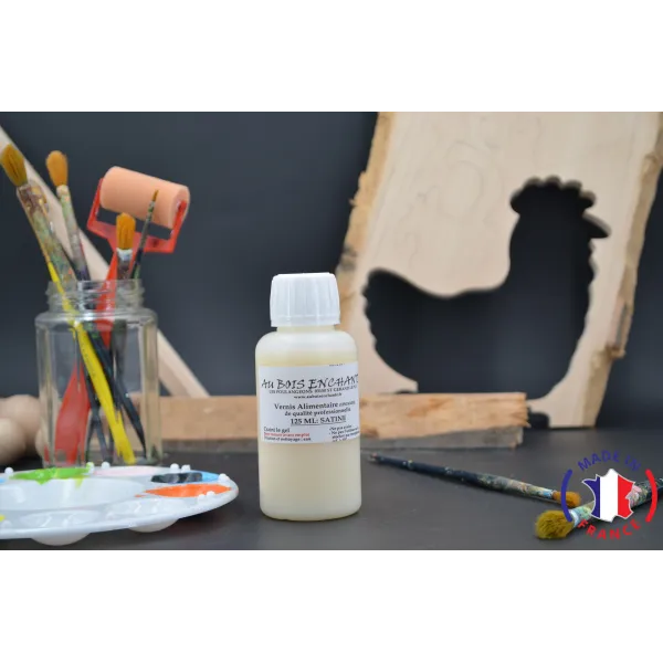 vernis alimentaire - flacon de 125 ml