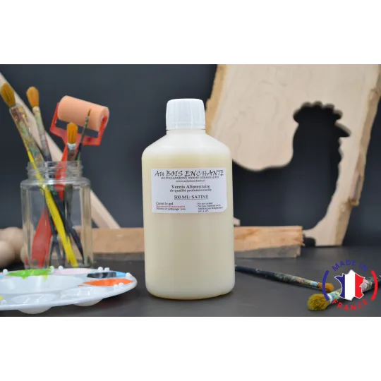 vernis alimentaire - flacon de 500 ml