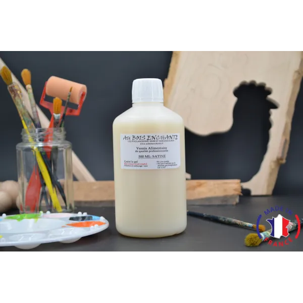 vernis alimentaire - flacon de 500 ml