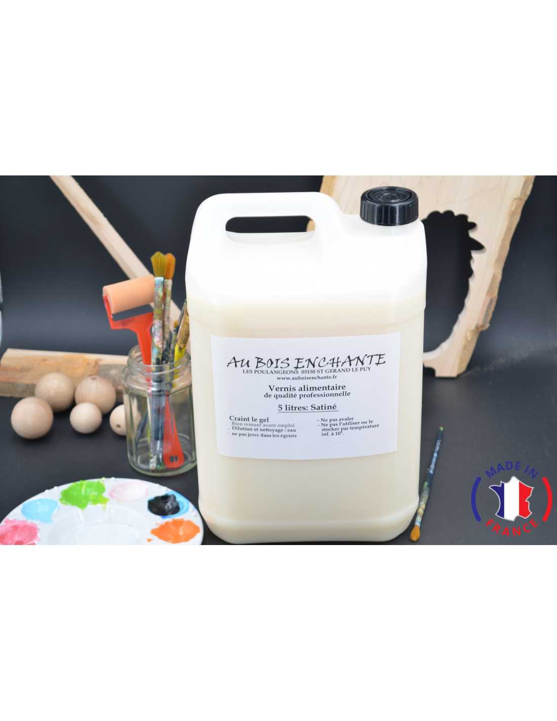 Vernis alimentaire 5 litres