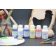 Kit tint toy standard, (Black RAL 9055, Blue RAL 5002, Red, RAL 3020, Yellow, RAL 1012, White RAL 9010, Gloss varnish.)
