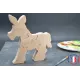Puzzle âne en bois brut à peindre