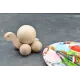 wooden toy - turtle ball