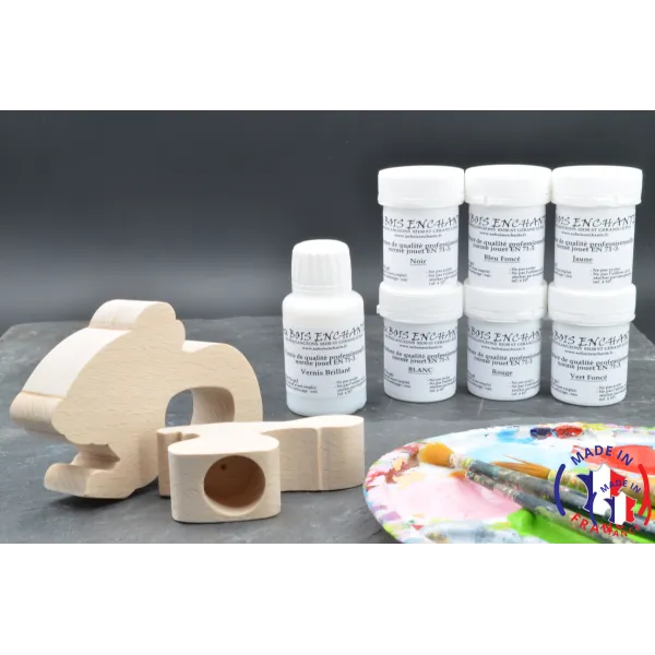 Pack Kit paints + Mouse tooth box