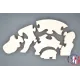 Pack Kit peintures + Puzzle hippopotame