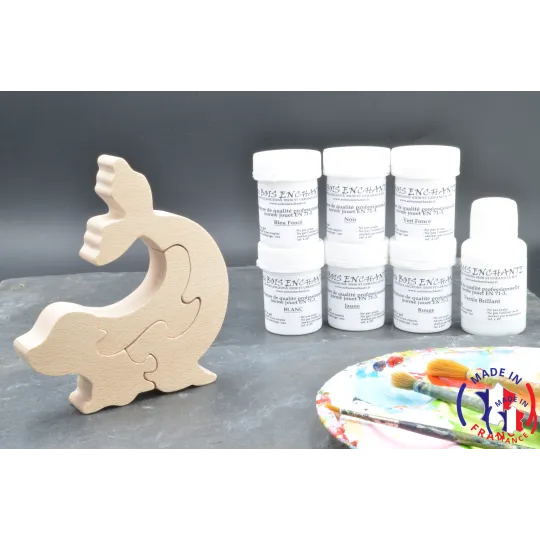Pack Kit paintings + Puzzle seal