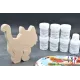 Pack Kit paintings + Puzzle cat