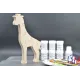 Pack Kit peintures + Puzzle girafe