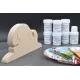 Puzzle bois baleine + peintures Bois Hêtre - Au Bois Enchanté