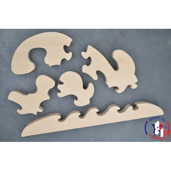 Pack Kit paintings + Whale puzzle