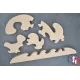 Pack Kit paintings + Whale puzzle