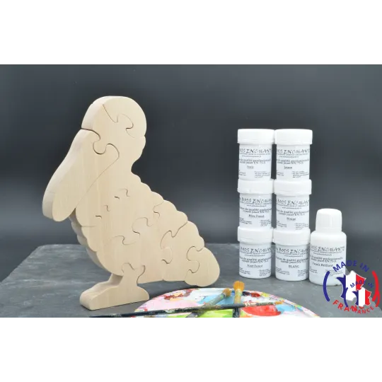 Pack Kit paintings + Pelican puzzle