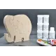 Pack Kit paintings + Elephant puzzle