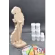 Puzzle bois perroquet + peintures Bois Hêtre - Au Bois Enchanté