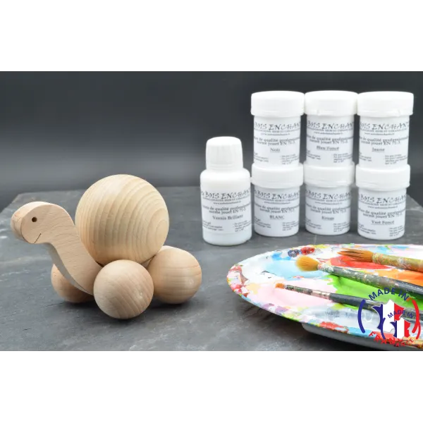 Pack Kit paints + Turtle ball