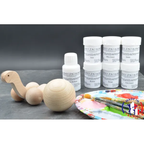Pack Kit paints + Turtle ball