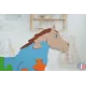puzzle en bois - puzzle cheval