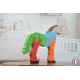 puzzle en bois - puzzle cheval