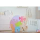 wooden puzzle - elephant puzzle