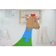 puzzle en bois - puzzle girafe