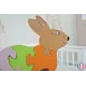 puzzle en bois - Puzzle Lapin