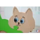 puzzle en bois - puzzle chat