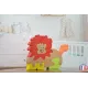 wooden puzzle - lion puzzle