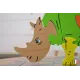 wooden puzzle - rhinoceros puzzle