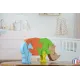 wooden puzzle - rhinoceros puzzle