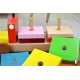 wooden toy - Educational truck