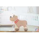 wooden toy - Pull dog