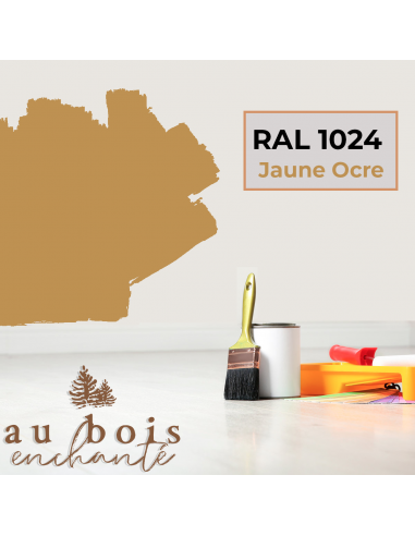 Toy standard paint Ochre yellow RAL 1024