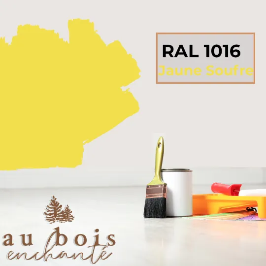 Peinture norme jouet Jaune soufre RAL 1016