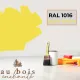 Peinture norme jouet Jaune soufre RAL 1016