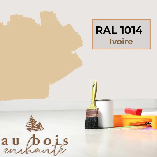 Peinture norme jouet Ivoire RAL 1014