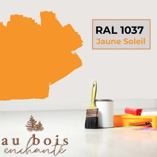 Peinture norme jouet Jaune soleil RAL 1037