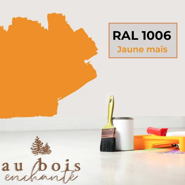 Toy standard paint Corn yellow RAL 1006