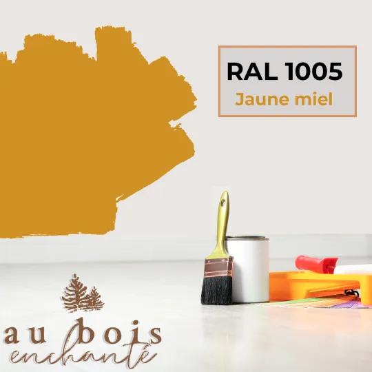 Toy standard paint Honey yellow RAL 1005