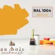 Peinture norme jouet Jaune or RAL 1004