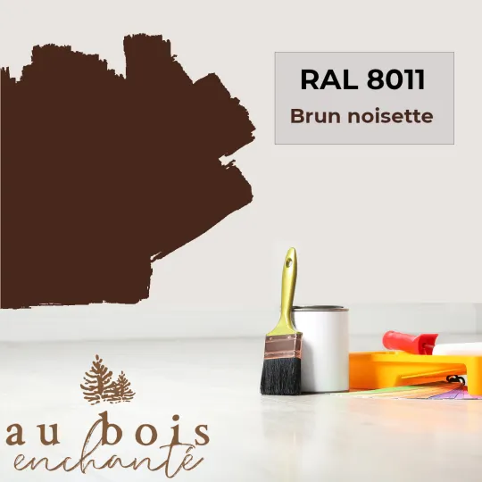 Hazelnut Brown Toy Standard Paint (RAL 8011)