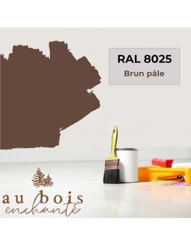 Peinture norme jouet Brun pâle RAL 8025
