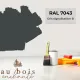 Paint standard toy Grey signage B (RAL 7043)