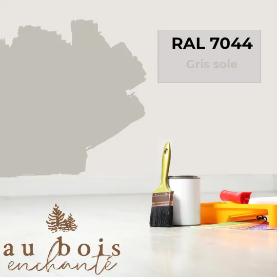 Peinture norme jouet Gris soie  (RAL 7044)