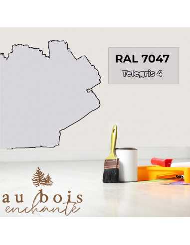 Peinture norme jouet Telegris 4 (RAL 7047)