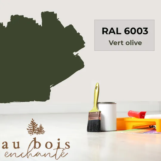 Peinture norme jouet Vert olive (RAL 6003)
