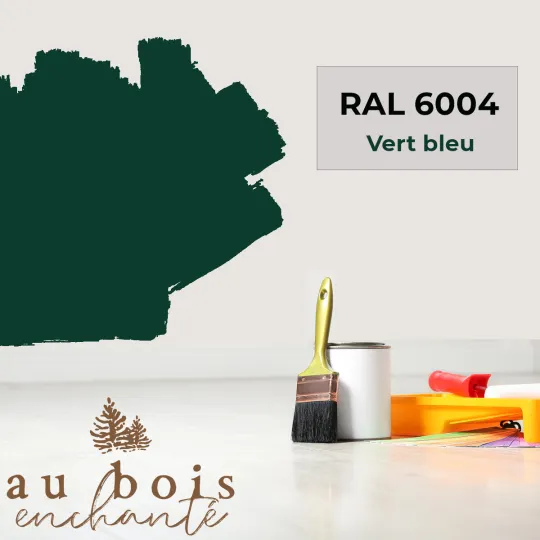 Peinture norme jouet Vert bleu (RAL 6004)
