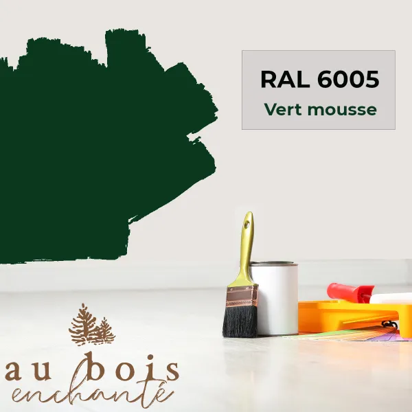 Peinture norme jouet Vert mousse (RAL 6005)