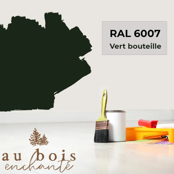 Peinture norme jouet Vert bouteille (RAL 6007)