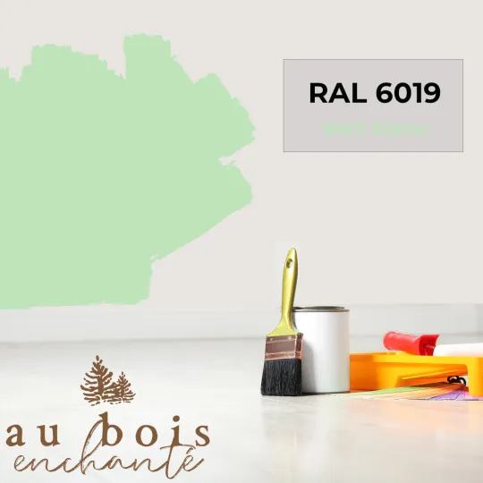 Peinture norme jouet Vert blanc (RAL 6019)