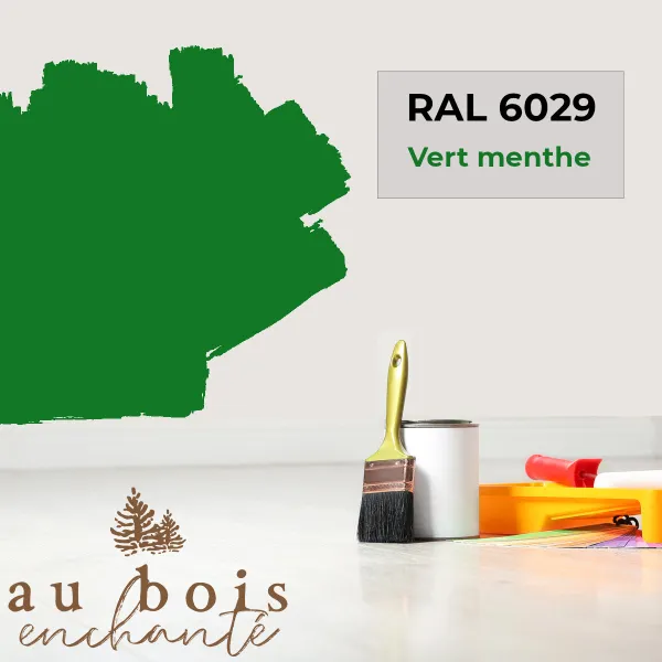 Peinture norme jouet Vert menthe (RAL 6029)